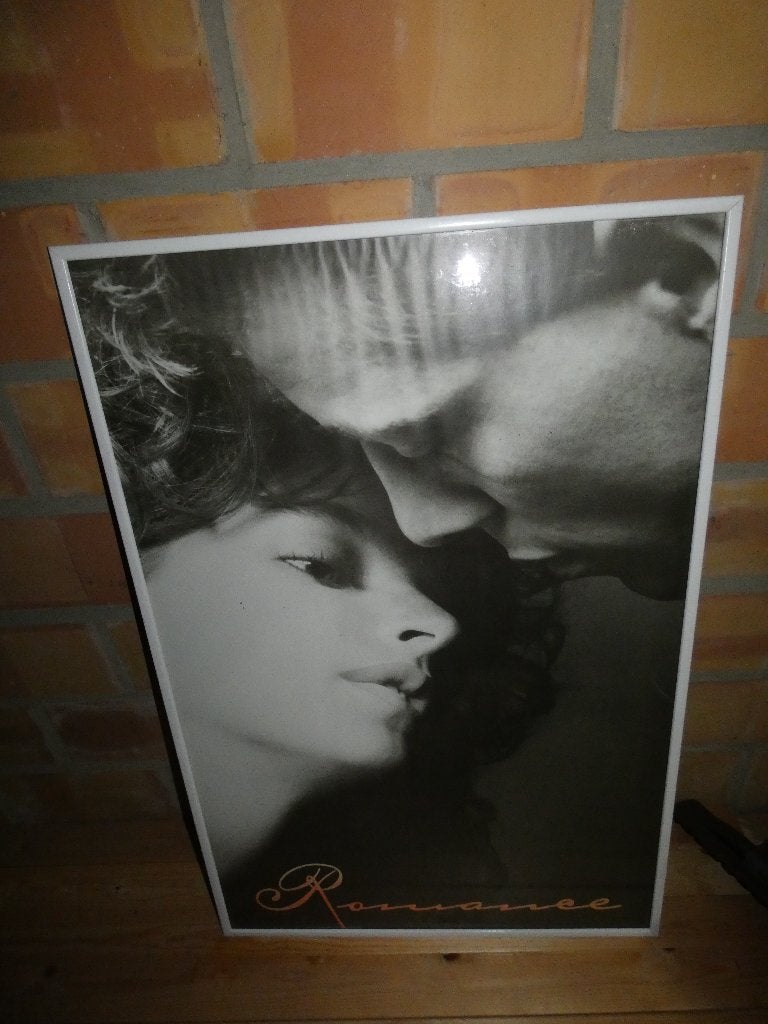 Ingekaderde poster Romance, Verzamelen, Posters, Ophalen of Verzenden, Zo goed als nieuw
