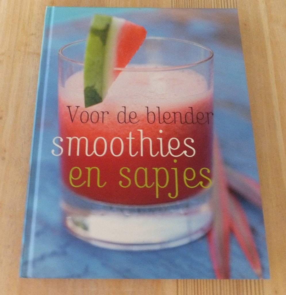 boek voor de blender  smoothies en sapjes, Ophalen of Verzenden, Nieuw