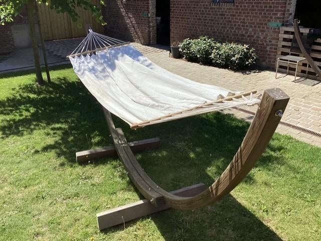 meubles hamac, Jardin & Terrasse, Hamacs, Avec support, Une personne, Enlèvement, Utilisé