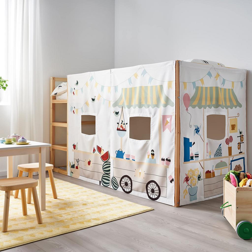Ikea Kura - bedgordijn, Enlèvement ou Envoi, Comme neuf, Accessoires