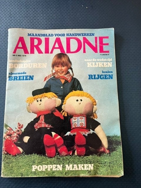 handwerktijdschrift Ariadne, Enlèvement ou Envoi, Comme neuf, Autres types