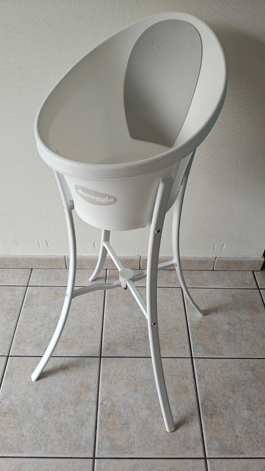 Badje met staander voor baby 0-12M, Kinderen en Baby's, Badjes en Verzorging, Overige merken, Gebruikt, Ophalen of Verzenden, Badje