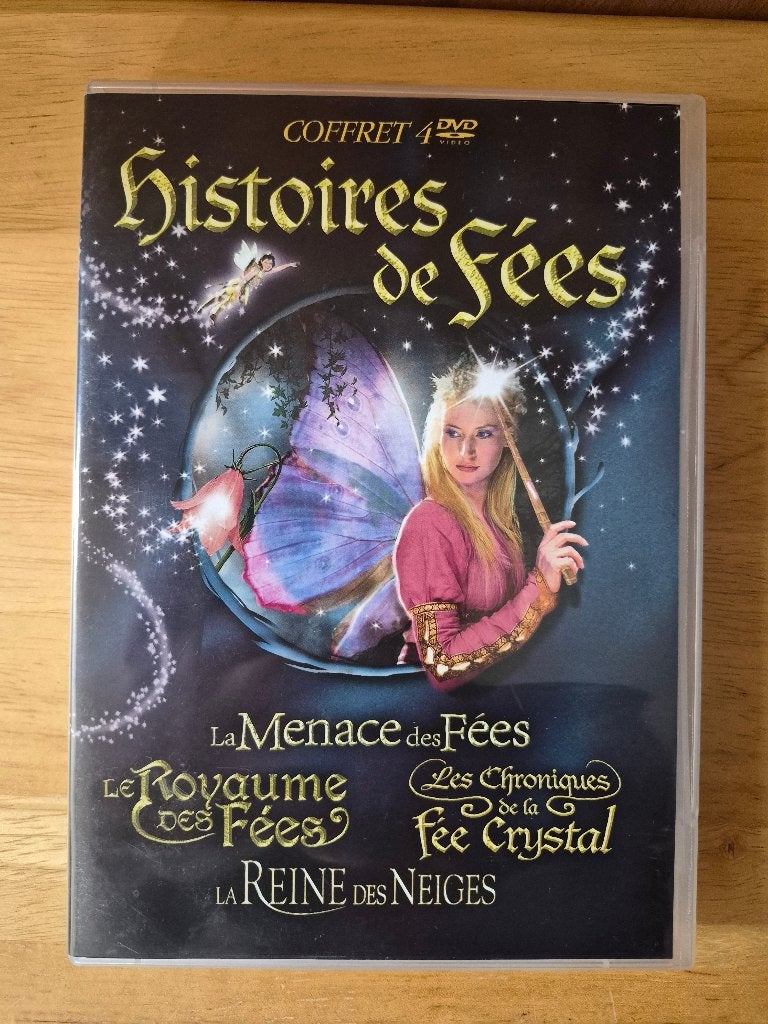 Coffret DVD Histoires de fées (4 films), CD & DVD, Enlèvement, Comme neuf, Anglais, Fantasy