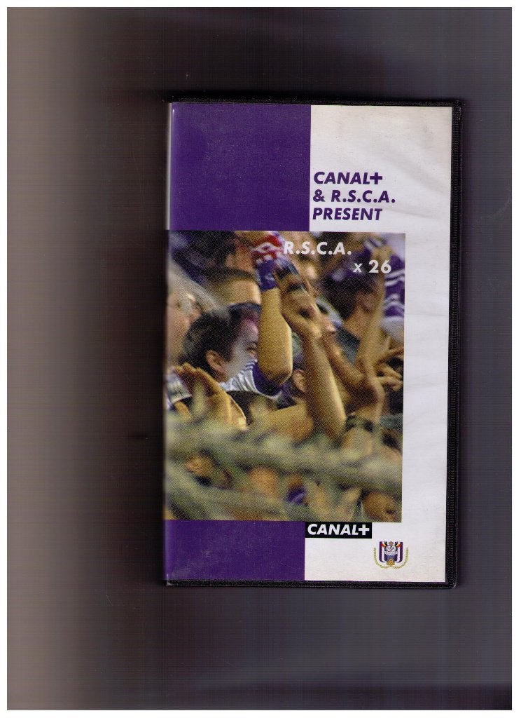 Tweetalige VHS; 26e RSCA-titel (2000/2001) door Canal +, Sport en Fitness, Voetbal, Verzenden, Zo goed als nieuw