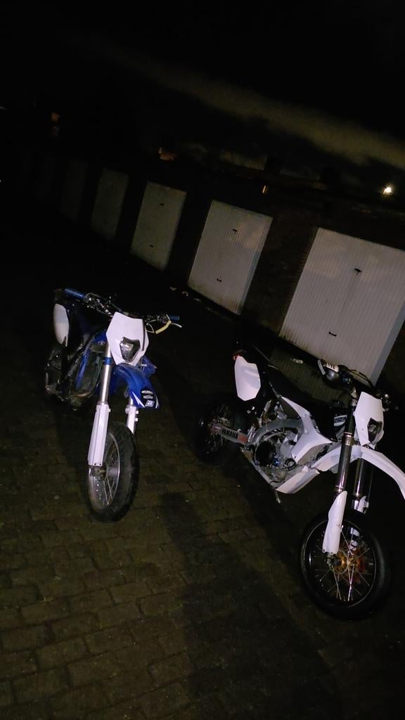 Yamaha supermoto yz450f, Ophalen