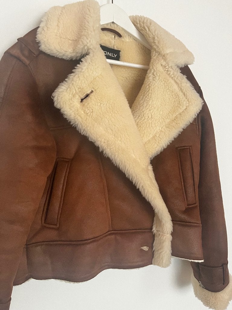 Manteau d’hiver Only couleur camel XS, Ophalen, Only, Bruin, Maat 34 (XS) of kleiner