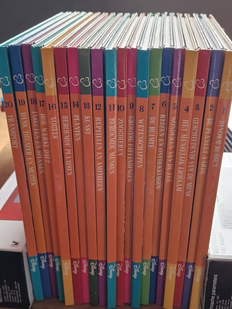 disney kinderencyclopedies, Verzamelen, Disney, Ophalen, Zo goed als nieuw, Overige typen