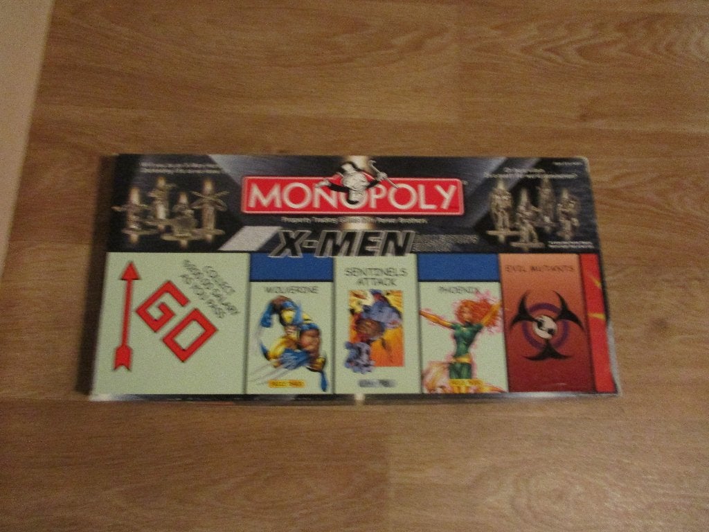 jeu de plateau zgan Monopoly X-Men Monopoly is missing 1 crt, Trois ou quatre joueurs, Enlèvement ou Envoi, Comme neuf, Monopoly