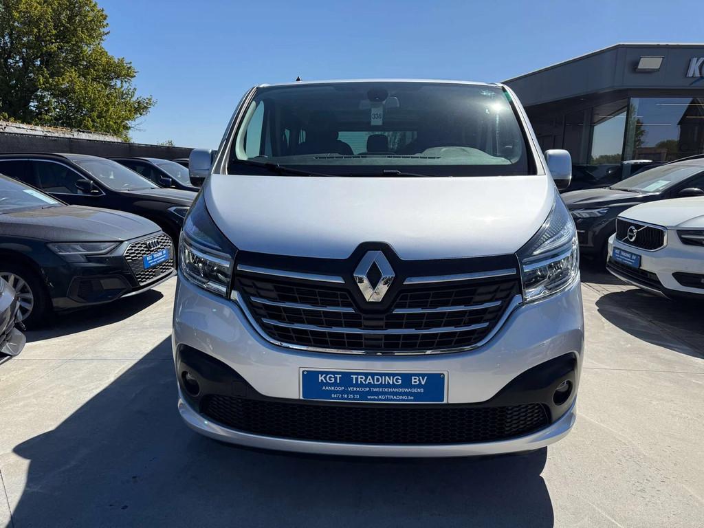 Renault Trafic 2.0 DCI 145PK 8 ZETELS NAVIGATIE ZWART LEDER, Auto's, Gebruikt, 4 cilinders, 149 g/km, Leder