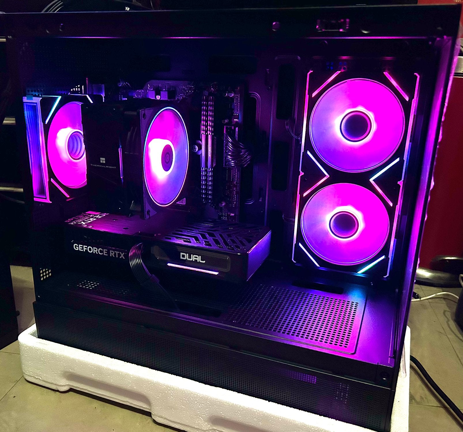 NEW! ORDINATEUR RTX 5060 Ti - RYZEN 5 5500 GAMING/APPLICATIF, Computers en Software, Ophalen, Nieuw, Gaming, SSD