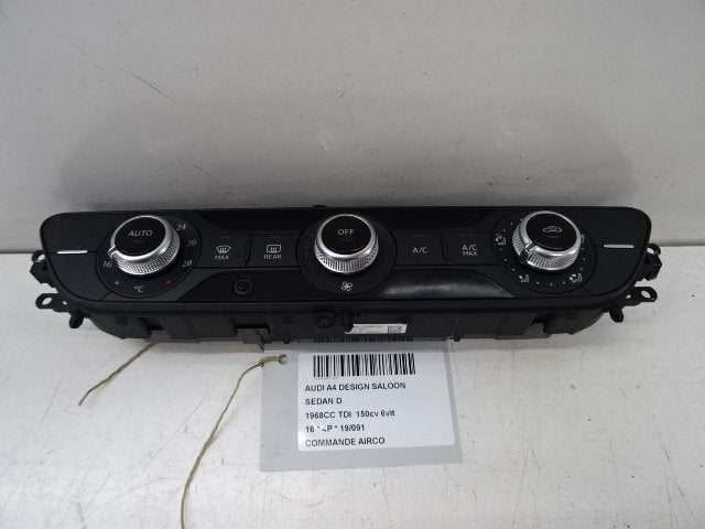 PANNEAU DE COMMANDE CLIMATISATION Audi A4 (B9) (8W0820043P), Auto-Union-Straße  1,
85057  Ingolstadt, DE, Info@audi.de, Audi, Utilisé