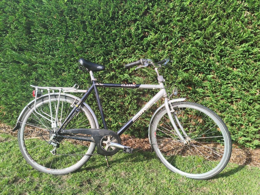 Herenfiets DKN classic, Fietsen en Brommers, Gebruikt, Versnellingen, Schijfrem, 53 tot 57 cm