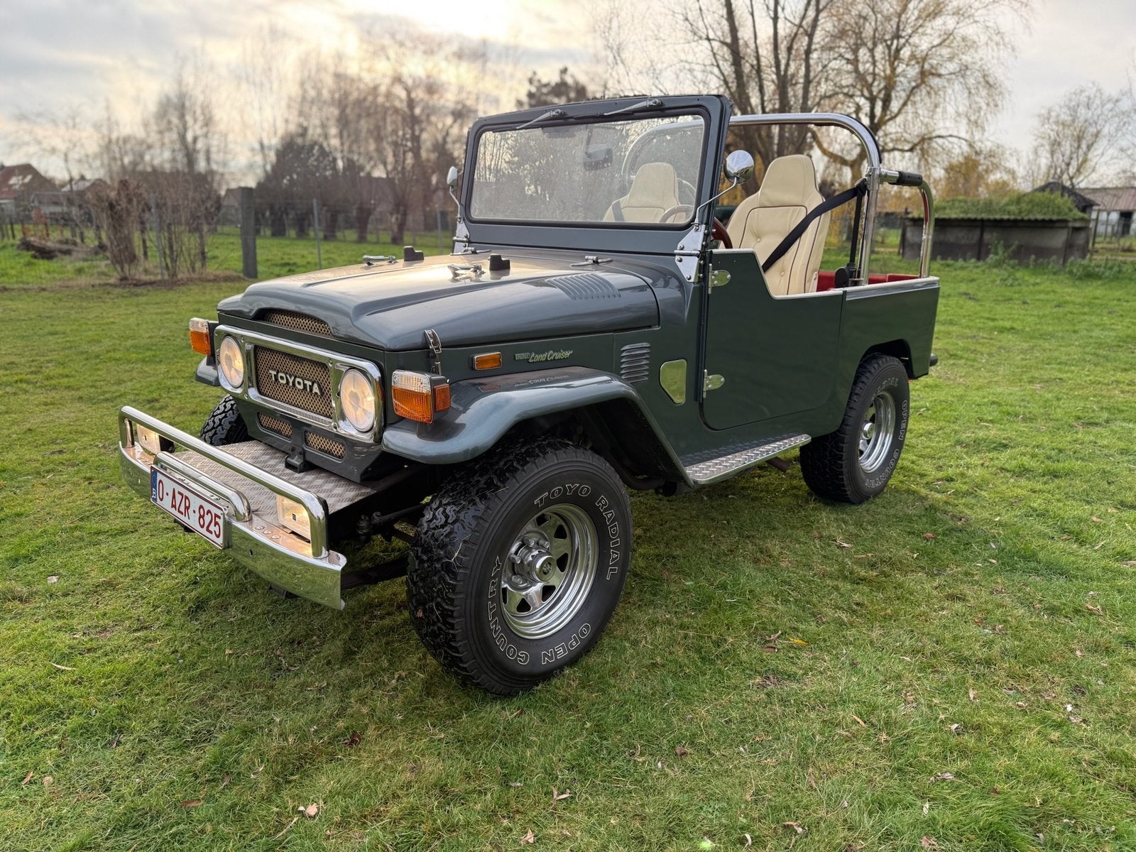 Land Cruiser Toyota FJ40L de 1974 en excellent état, Autos, Achat, Particulier, 4x4, Toyota