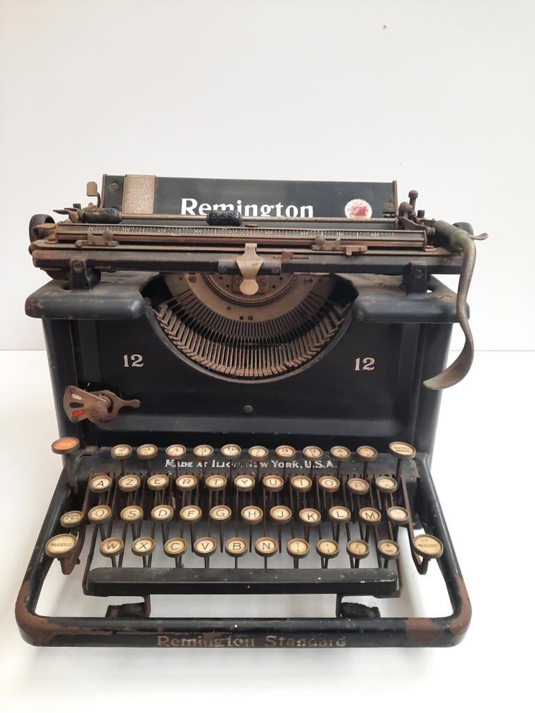 Remington 12 typemachine - geproduceerd tussen 1922 - 1943, Divers, Machines à écrire, Enlèvement ou Envoi, Remington, Onbekend