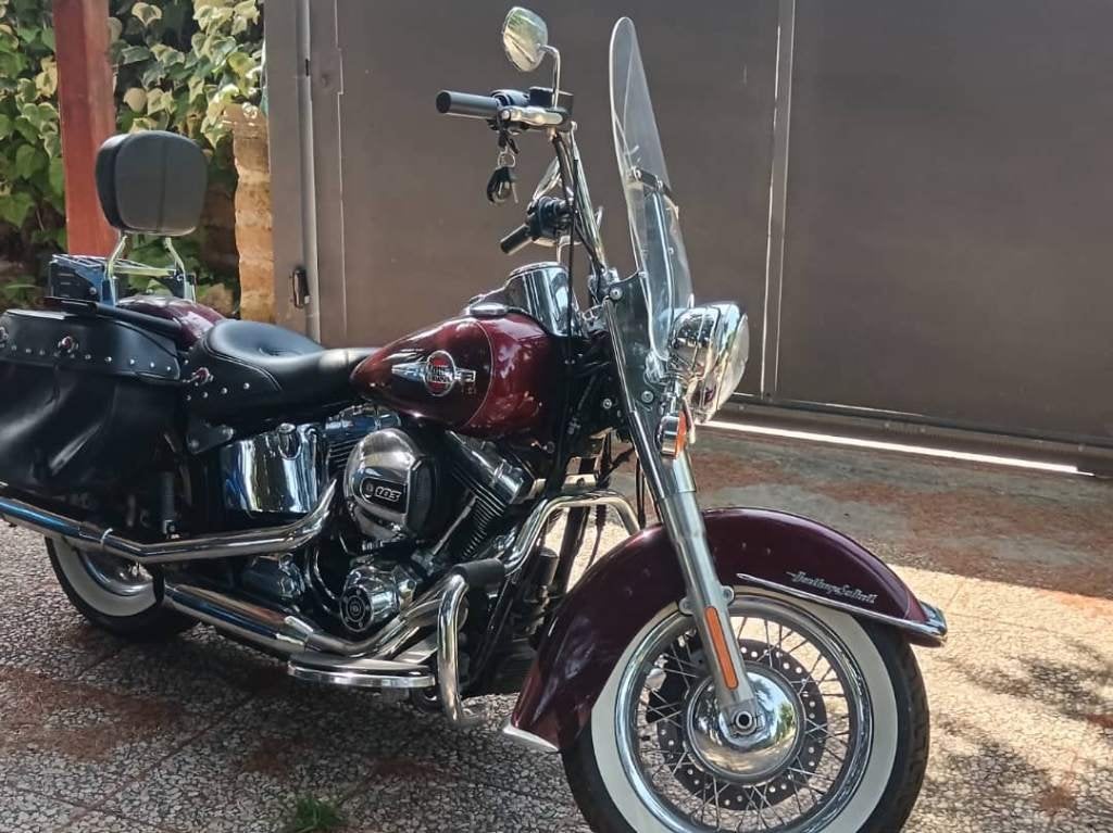 Harley-Davidson Heritage Softail Classic FLSTC – 2017, Motos, ABS, Tourisme, Occasion, Plus de 35 kW