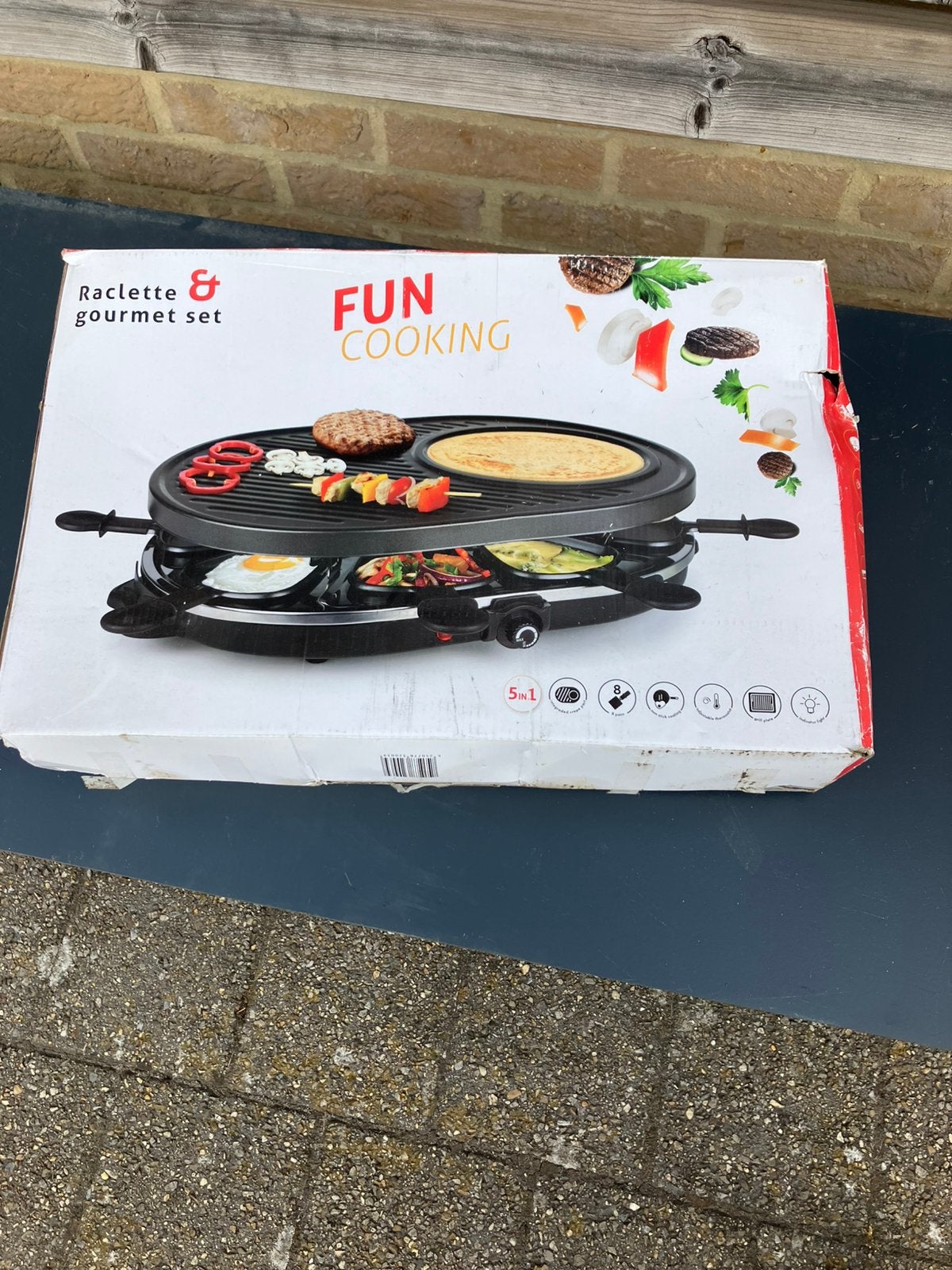 Racletstel, Ophalen, Zo goed als nieuw