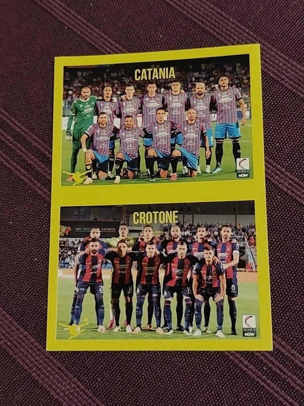 Panini/Sticker/Catania-Crotone/2023-2024, Verzamelen, Ophalen of Verzenden, Nieuw, Poster, Plaatje of Sticker