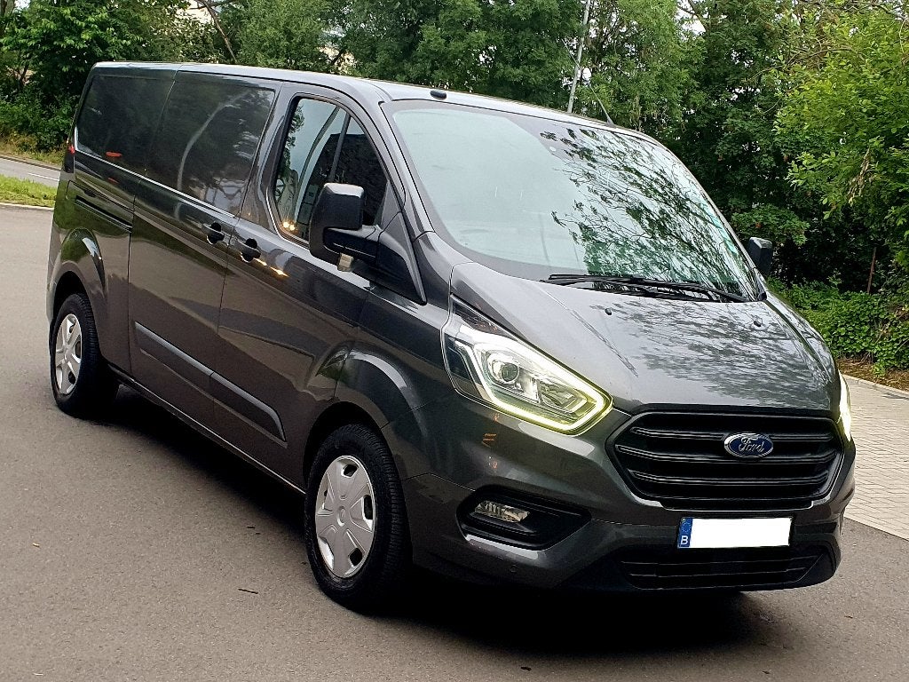 Ford Transit Custom 2.0 TDCi*Boîte Auto*170cv*Long chassis*, Autos, Argent ou Gris, Achat, Euro 6, 3 places
