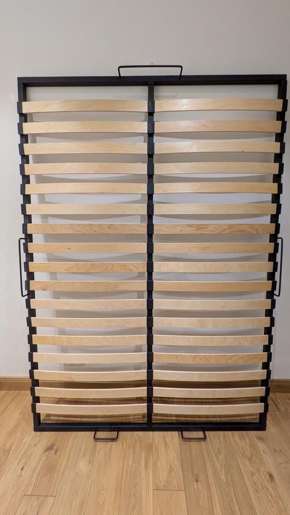 Lit  d'appoint: matelas 140x200 + Sommier + pieds, Maison & Meubles, Chambre à coucher | Matelas & Sommiers, Enlèvement, 200 cm