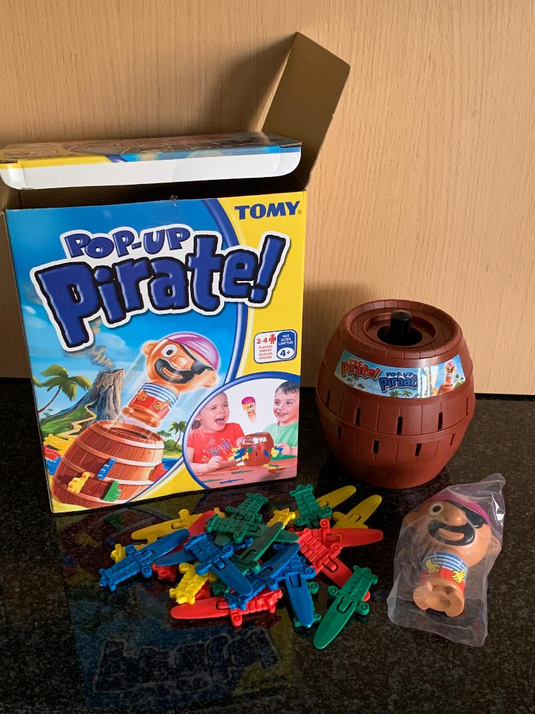 Pop up Pirate, Hobby & Loisirs créatifs, Jeux de société | Autre, Trois ou quatre joueurs, Enlèvement ou Envoi, Comme neuf, Tomy