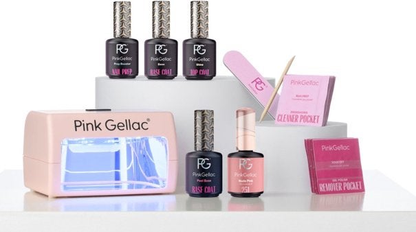 Pink Gellac nagelverzorging, Ophalen, Nieuw, Roze