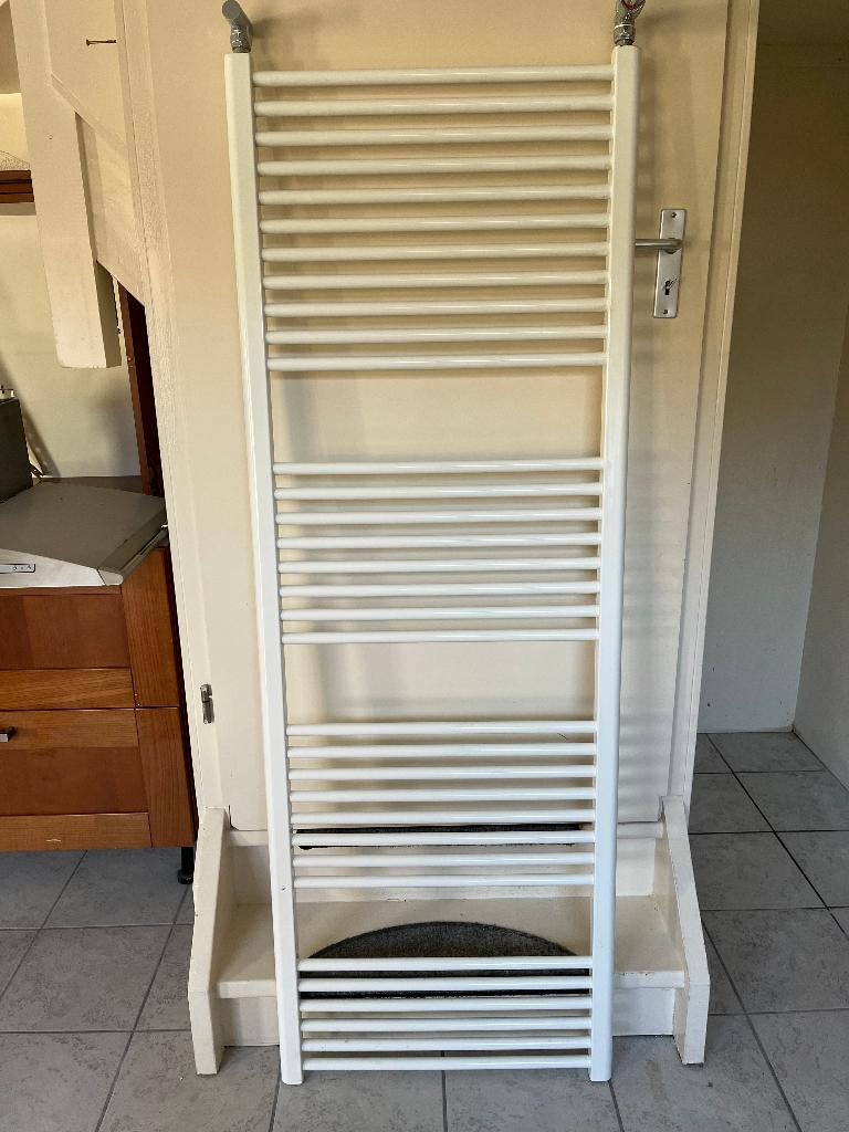 Badkamer design radiator wit incl beugels, Comme neuf, Enlèvement, 80 cm ou plus, Radiateur