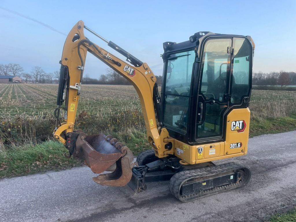 Cat 301.6 - Minigraver 2023, Ophalen