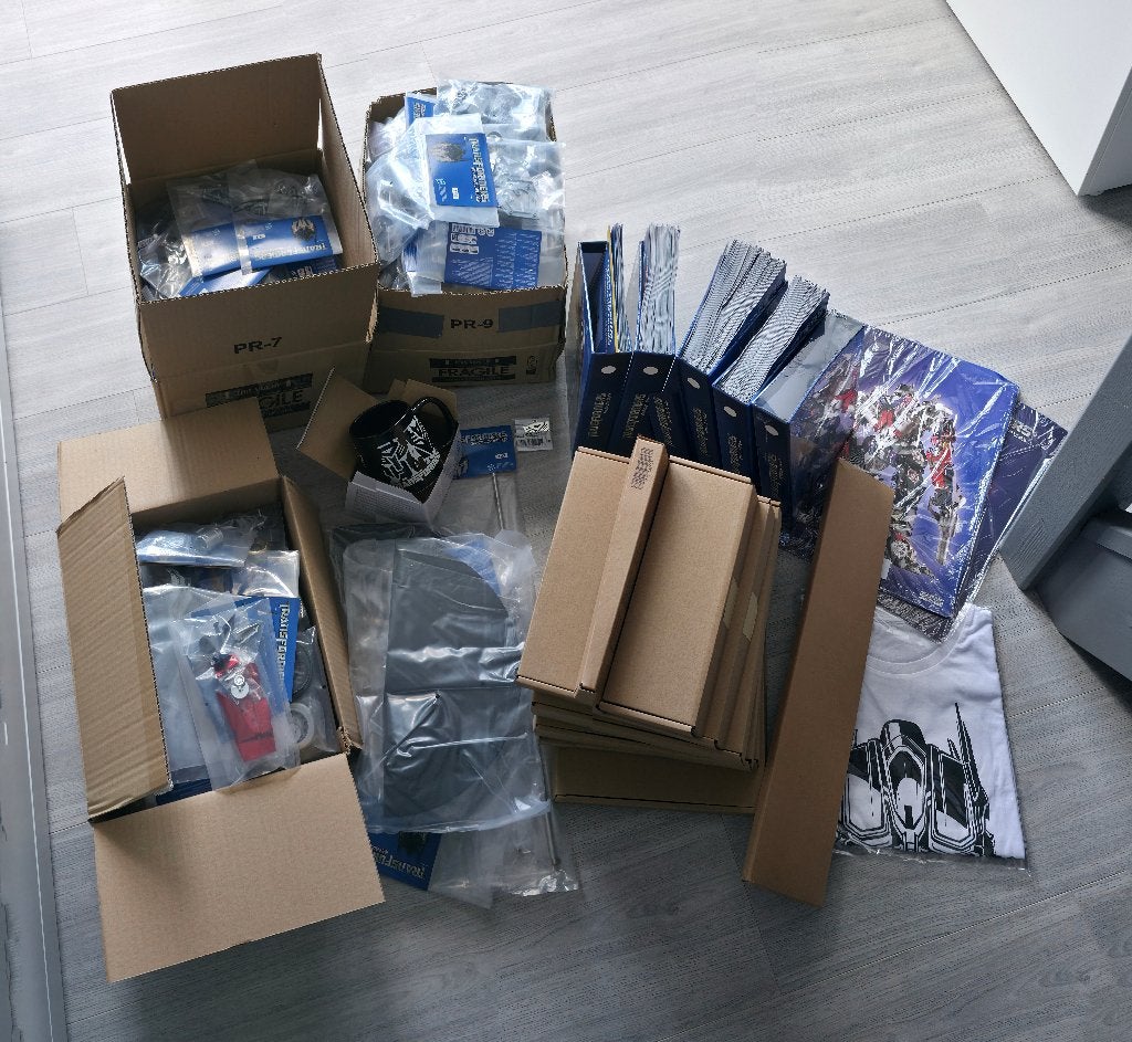Altaya Optimus Prime, Enlèvement, Neuf