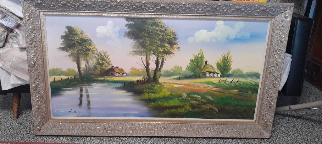 Landschapsschilderij - kunstschilder Milo, Ophalen