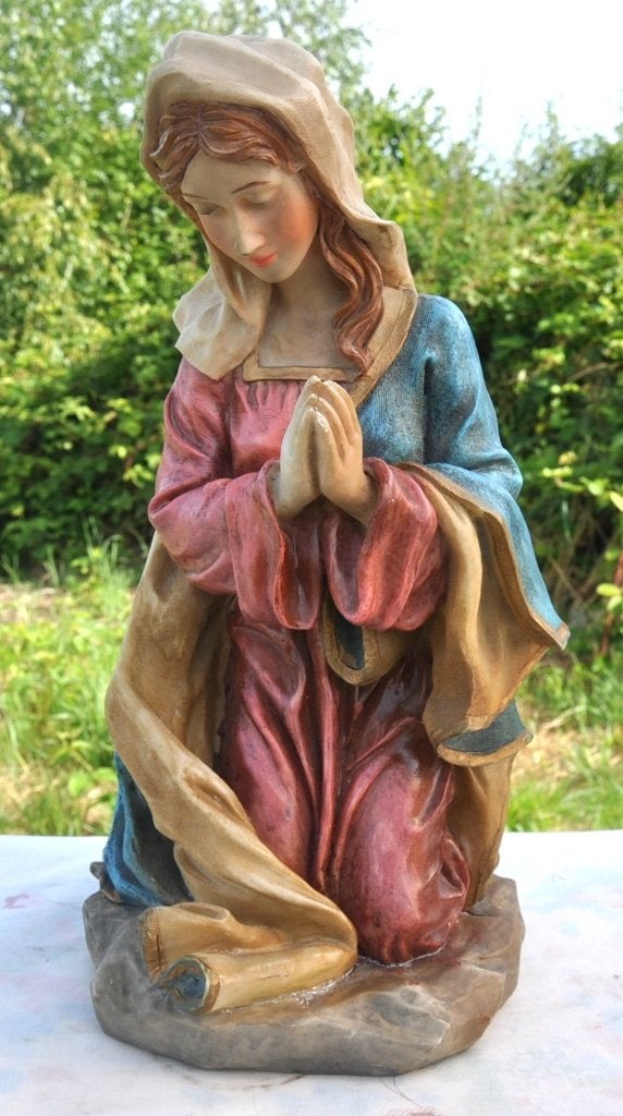 grande vierge agenouillée en matière composite, Antiquités & Art, Enlèvement ou Envoi