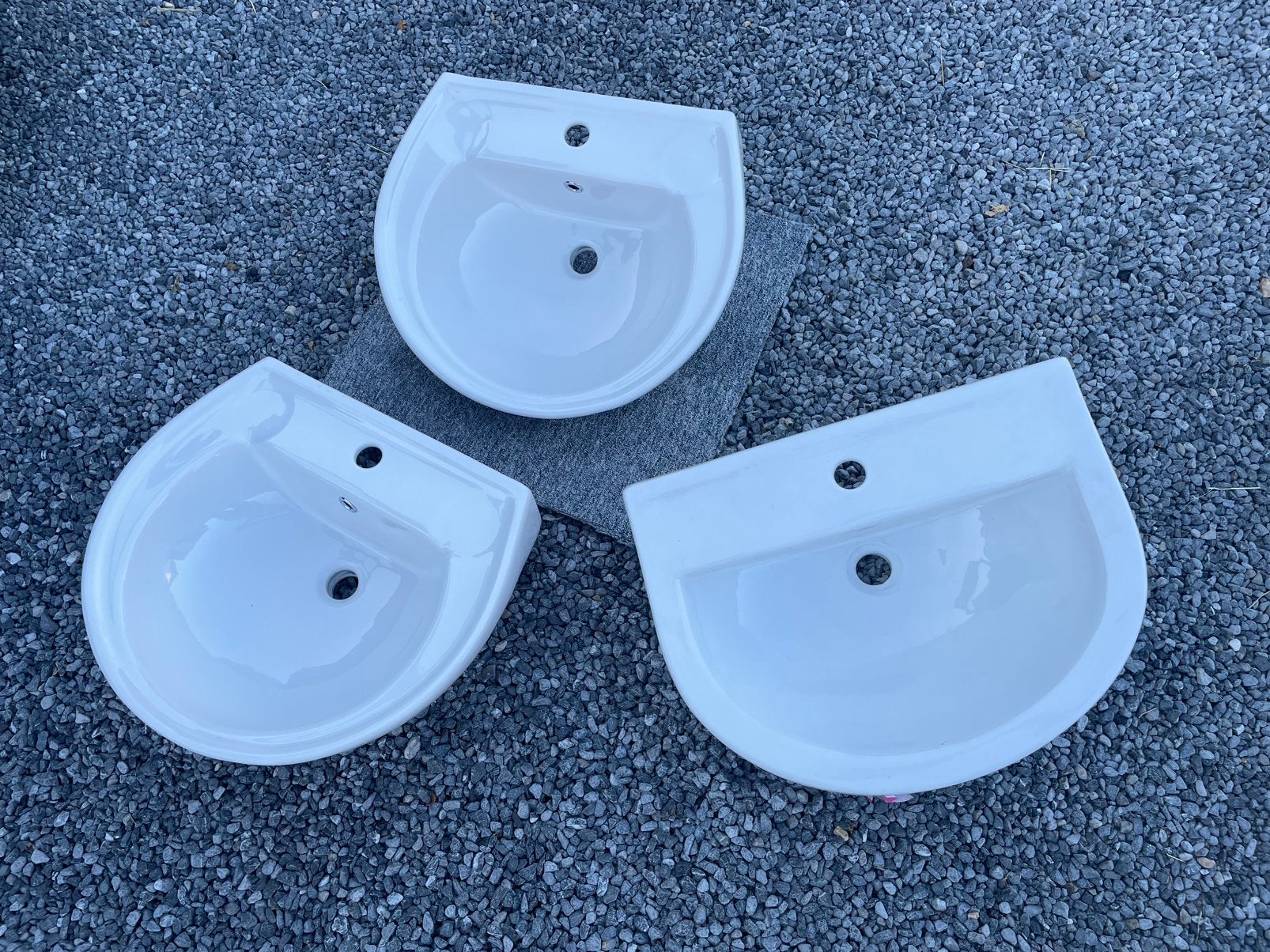 3 nouveaux lavabos à 80€ ensemble, Enlèvement, Comme neuf, Lavabo