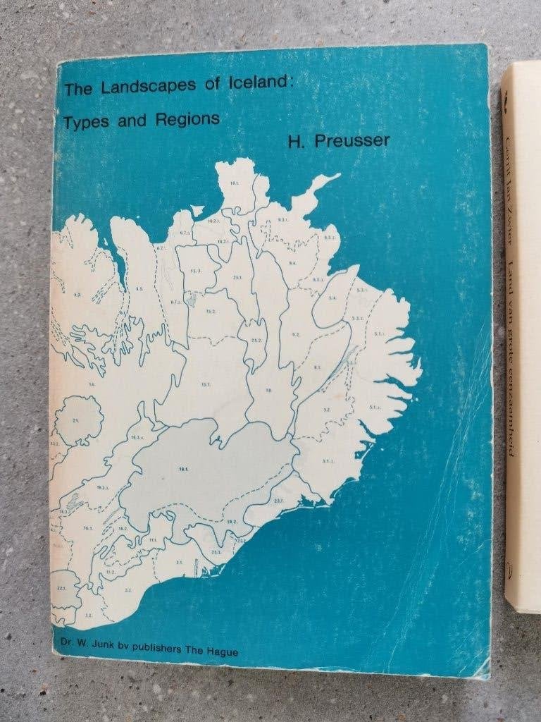The landscapes of Iceland : types and regions, Ophalen of Verzenden, H. Preusser, Overige wetenschappen
