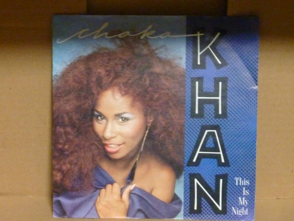 Chaka Kahn « C'est ma nuit », CD & DVD, Vinyles | Dance & House, Enlèvement ou Envoi, Comme neuf, 10 pouces, Disco