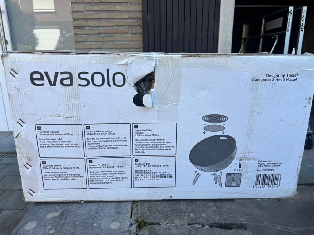Eva Solo FireGlobe 64 cm - brasero desogn, Ophalen, Nieuw, Verwarming