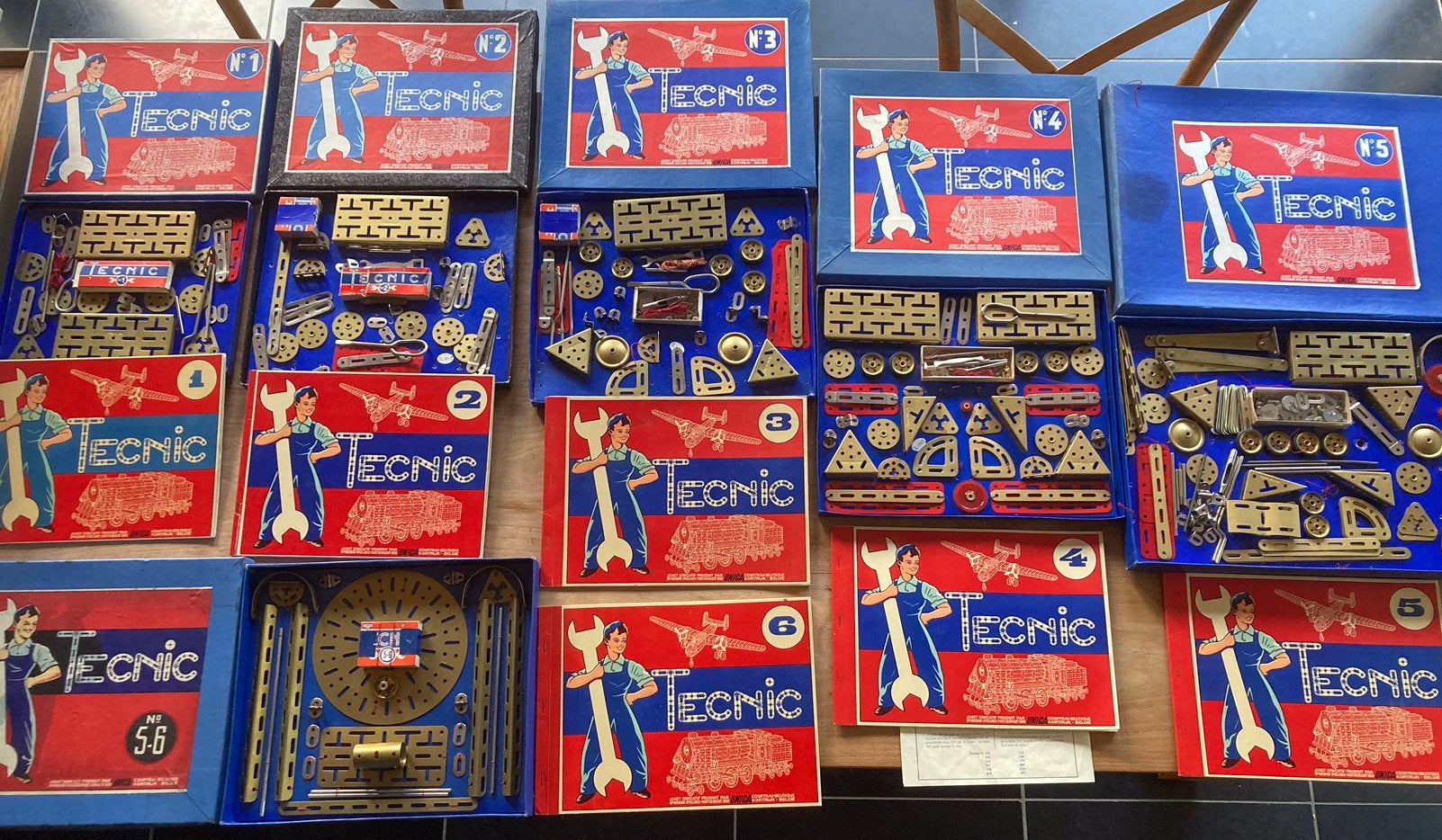 Tecnic unica, Antiek en Kunst, Antiek | Speelgoed, Ophalen of Verzenden