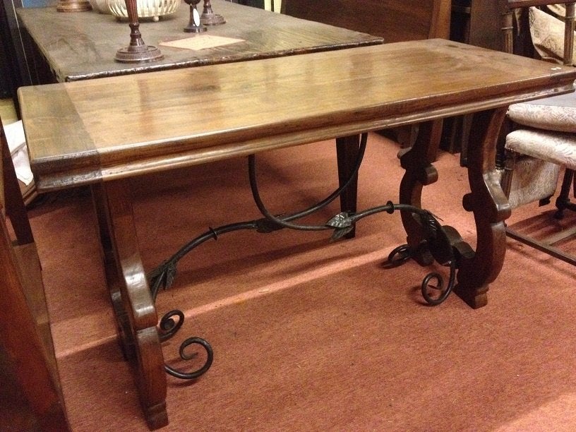 NIEUWE WANDTAFEL SIDETABLE SPAANS MODEL 130 cm. Flamant, Huis en Inrichting, Tafelonderdelen, Ophalen, Nieuw, 50 tot 100 cm, Tafelblad