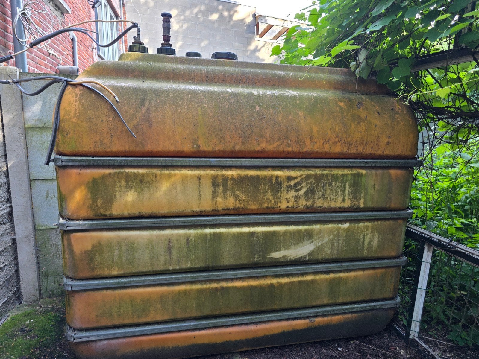 Mazouttank Bovengronds 3000 Liter, Enlèvement