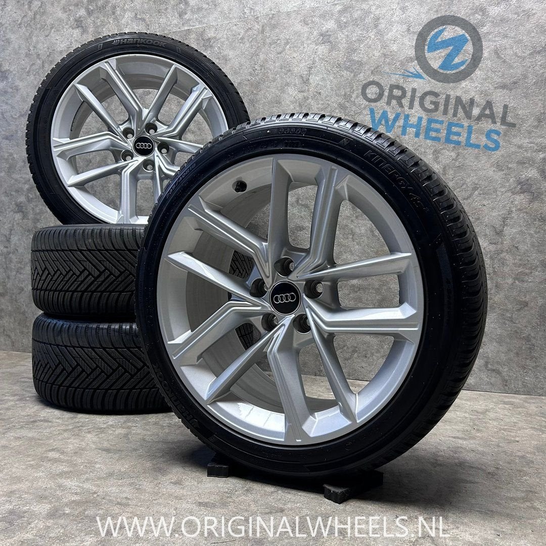 ✅18 inch originele velgen + banden Audi A5 S5 S line, Autos : Pièces & Accessoires, Pneus et Jantes, 245 mm, Véhicule de tourisme