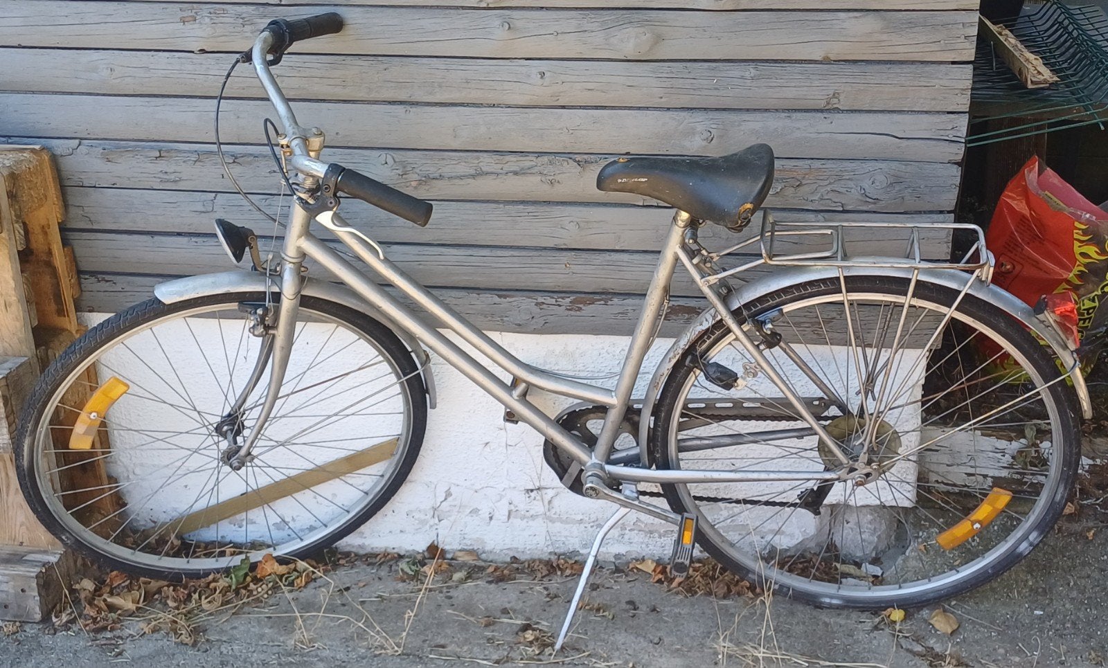 Ancien vélo, Enlèvement