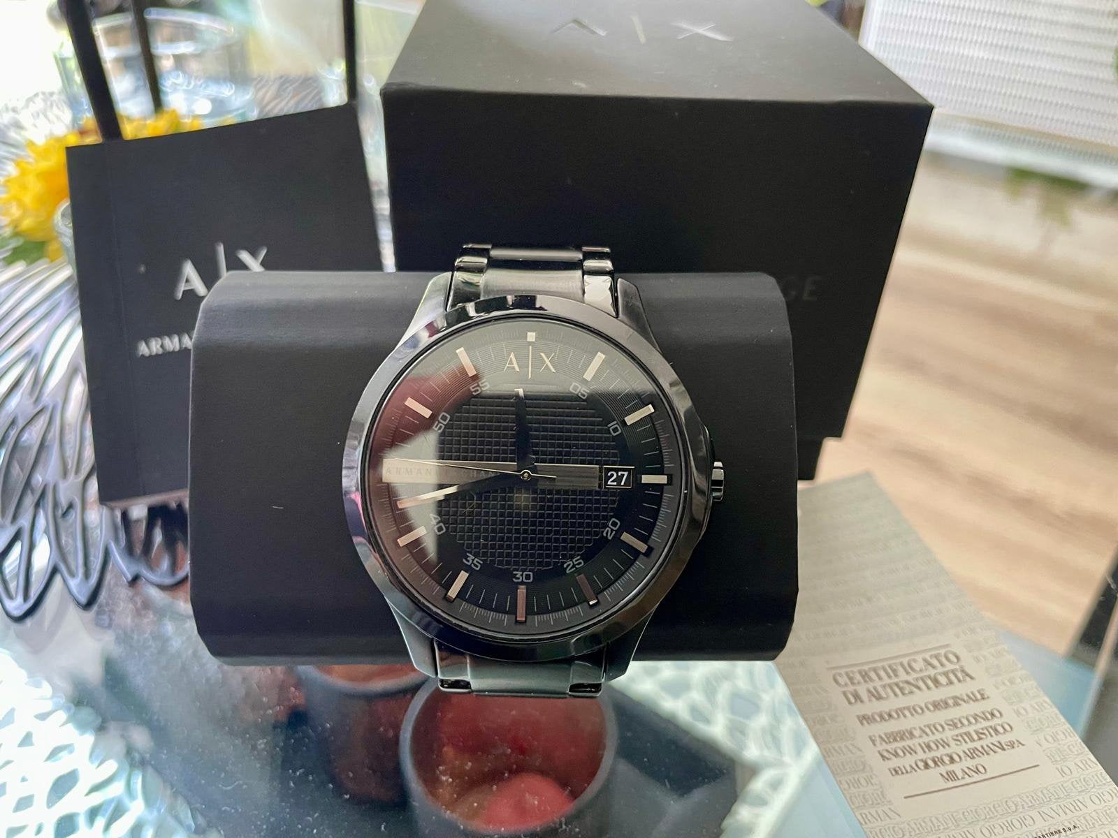 Armani exchange, Handtassen en Accessoires, Horloges | Heren, Ophalen of Verzenden, Zo goed als nieuw, Polshorloge
