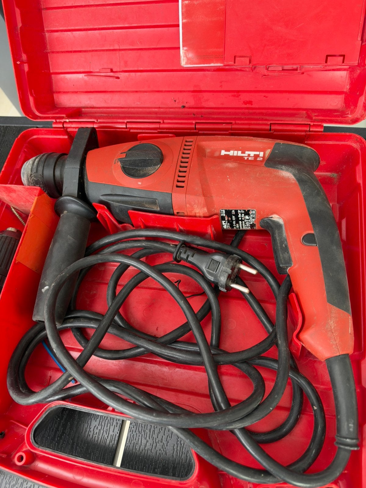 Hilti te 2 zeer goed staat, Enlèvement ou Envoi, Comme neuf, Perceuse