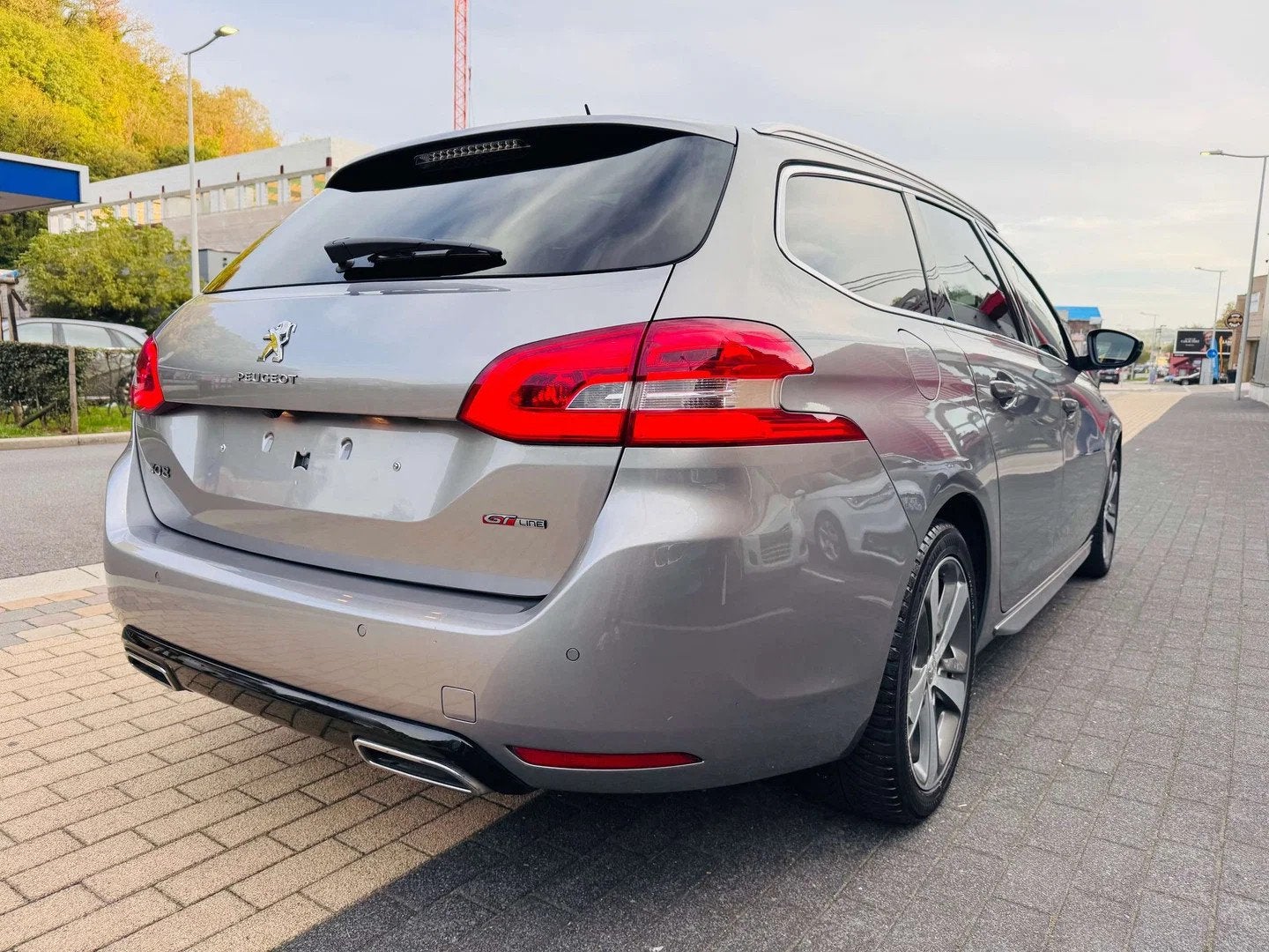 Peugeot 308 308 SW 1.6 BlueHDi GT Line, Argent ou Gris, Achat, Entreprise, 85 kW