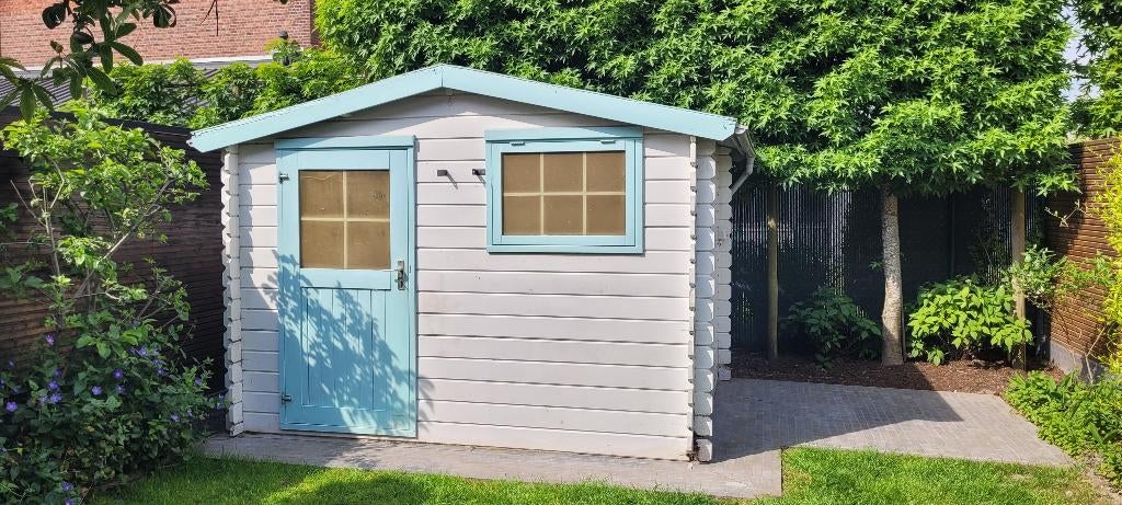 Tuinhuis gratis, Tuin en Terras, Tuinhuizen, Gebruikt, Tuinhuis, Hout, 250 tot 300 cm, 200 tot 400 cm, 1 raam, Ophalen