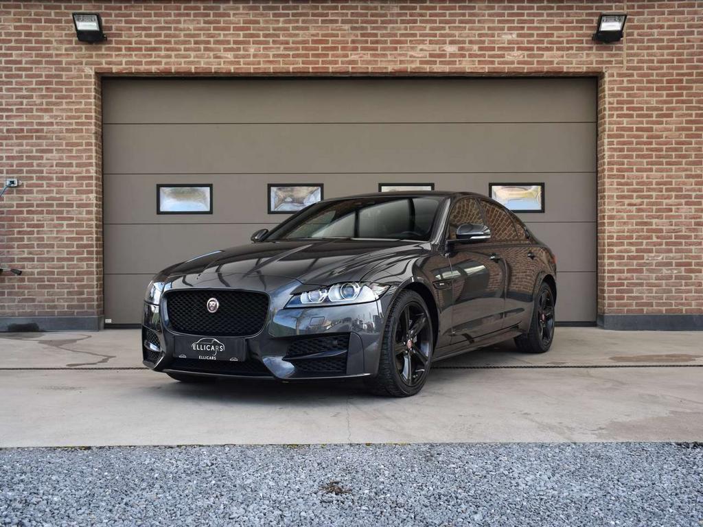 Jaguar XF 2.0 T R-SPORT SCHUIFDAK / CARPLAY / GPS / CAMERA, Autos, Jaguar, Argent ou Gris, Achat, 4 portes, Entreprise