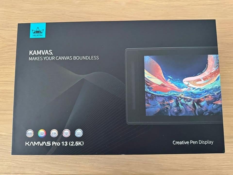 Huion Kamvas Pro 13 (2.5K) Nieuwstaat, Computers en Software, Ophalen, Nieuw, Huion