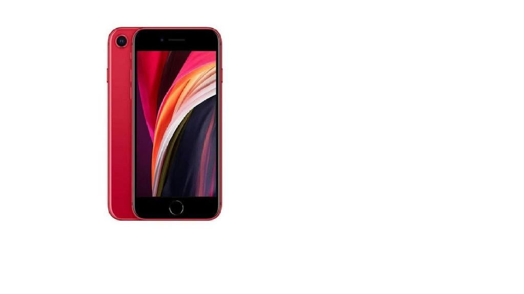 Apple iPhone SE (2020) - 64 GB - A13 Bionic - Rood €140,15, Telecommunicatie, Mobiele telefoons | Apple iPhone, Ophalen, Zwart