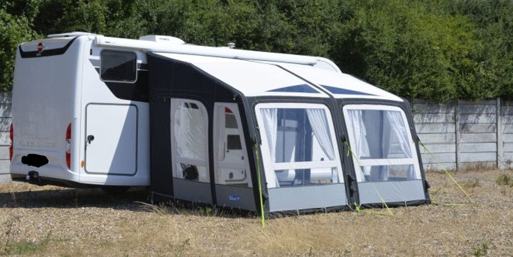 Voortent mobilhome DOMETIC AIR PRO 390 M, Ophalen, Zo goed als nieuw, Dometic