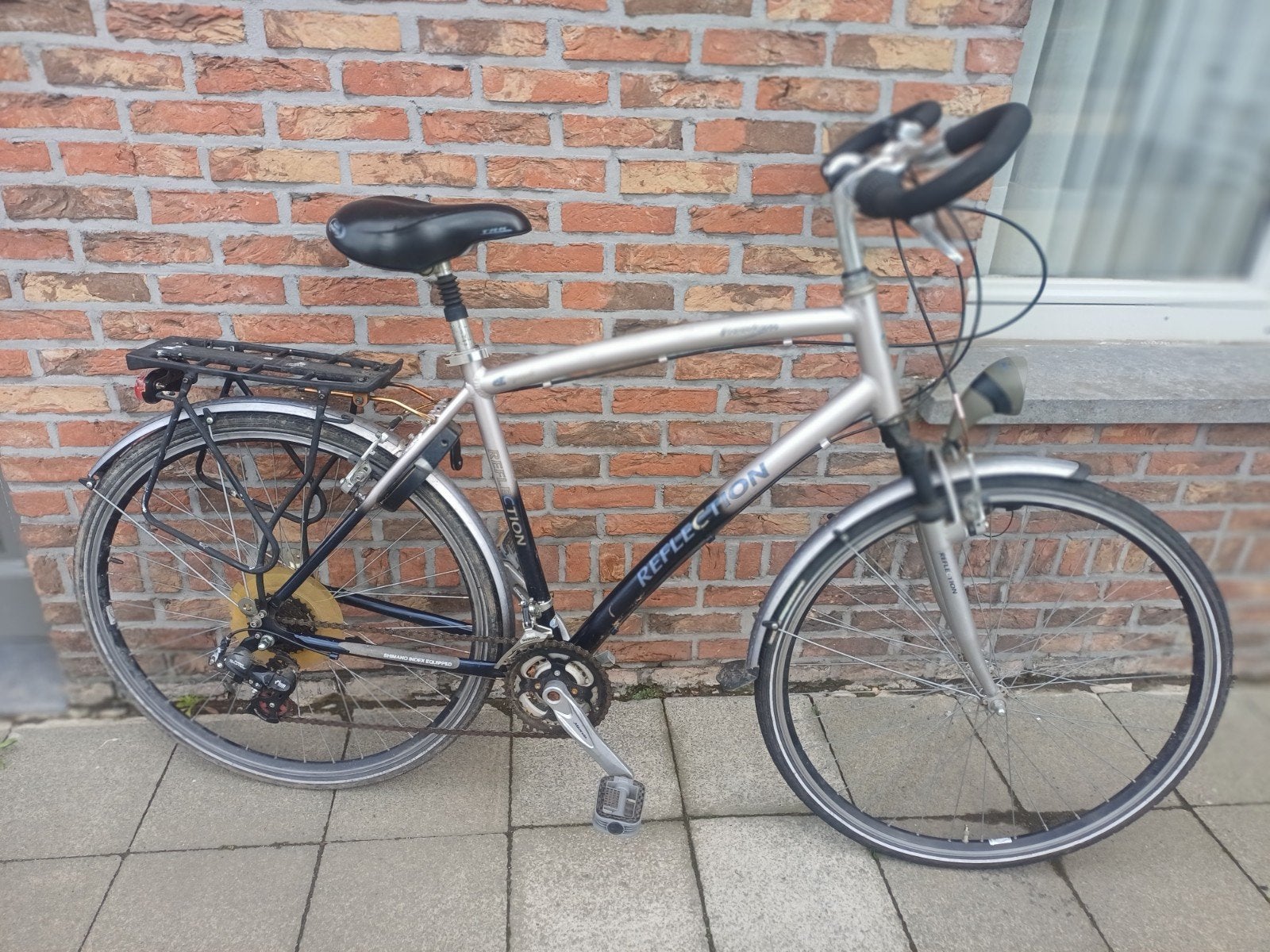 Herenfiets 21verersnellingen, Fietsen en Brommers, Ophalen, Vering