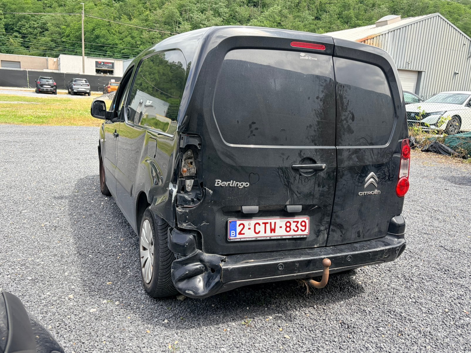Citroen berlingo-motor ok, Auto's, Bestelwagens en Lichte vracht, Particulier, Te koop, Citroën