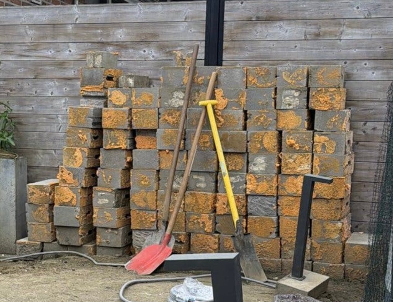 Beton stenen, Ophalen, Gebruikt, Beton